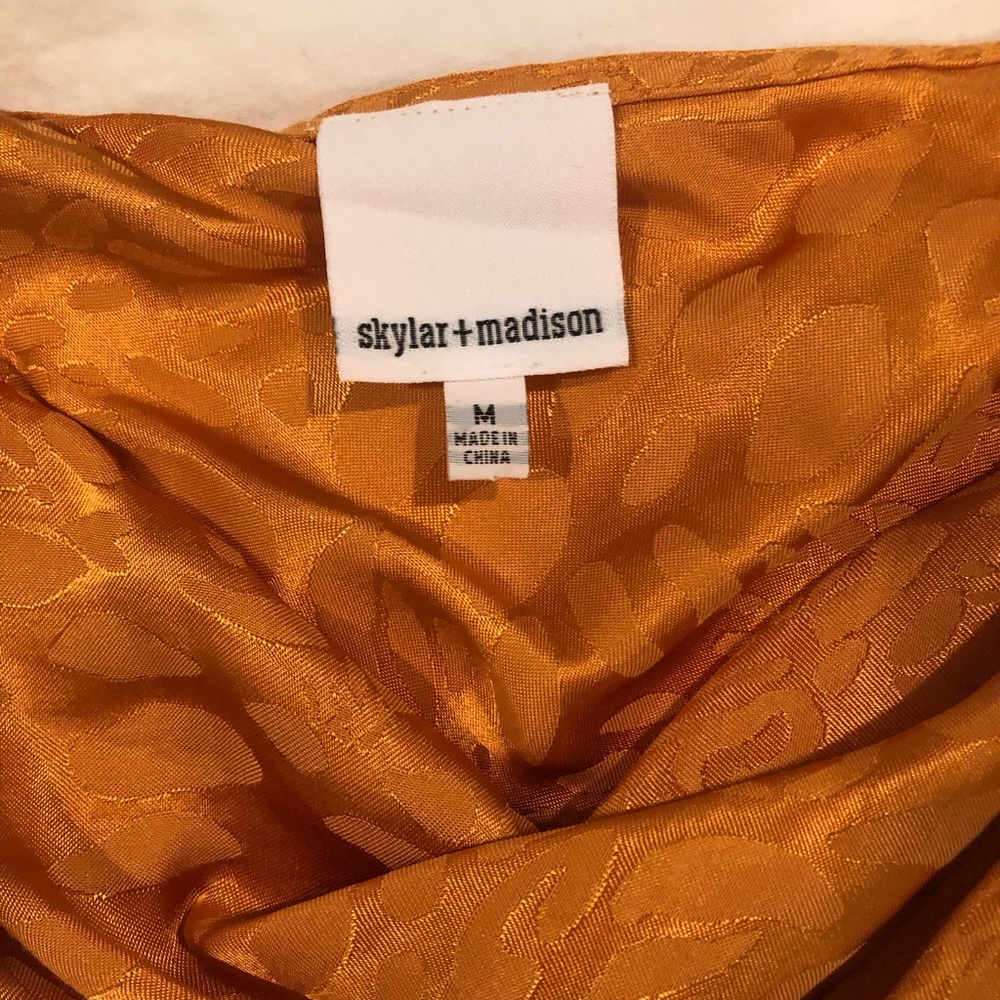 Orange Cheetah Print Maxi Dress - Gem